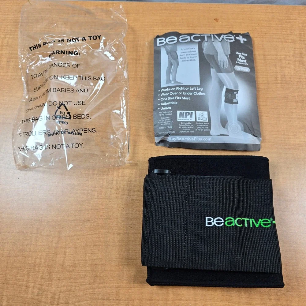 Sciatica Pain Relief Brace For Sciatic Nerve Pain, BE ACTIVE, One Size Knee Wrap